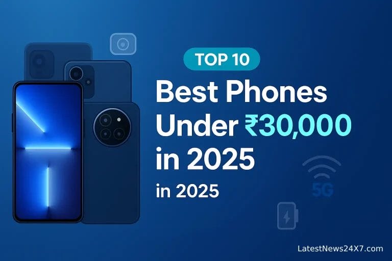 Best phones under 30000 in 2025