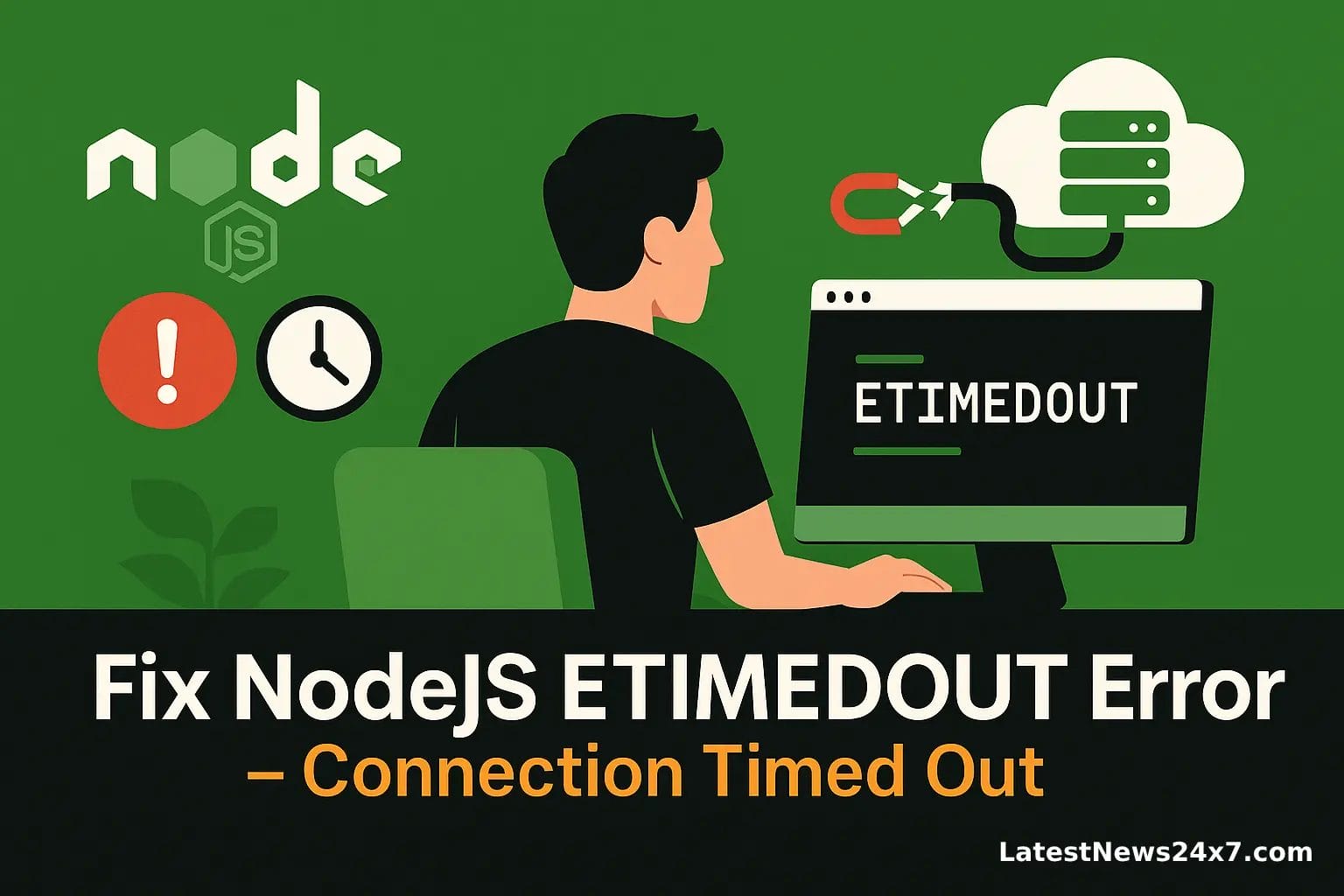 NodeJS Error ETIMEDOUT Connection timed out