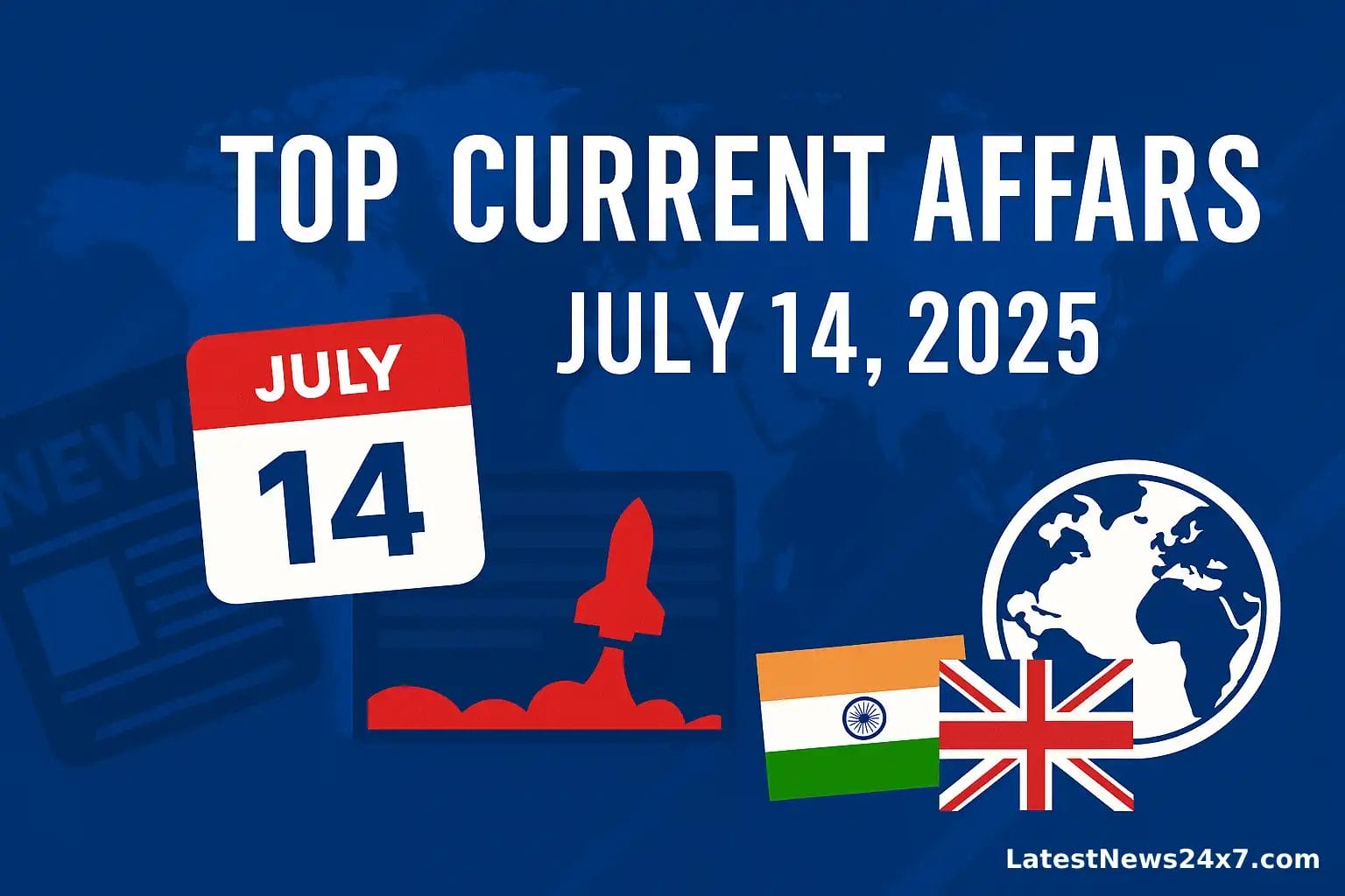 Top Current Affairs July 14, 2025